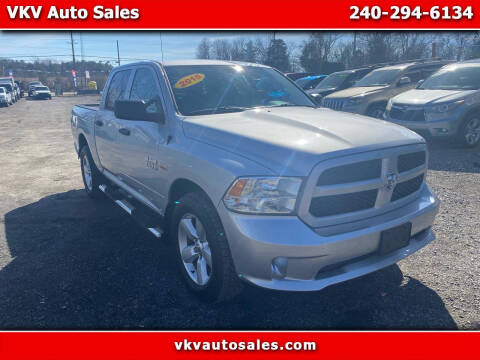 2015 RAM 1500 for sale at VKV Auto Sales in Laurel MD