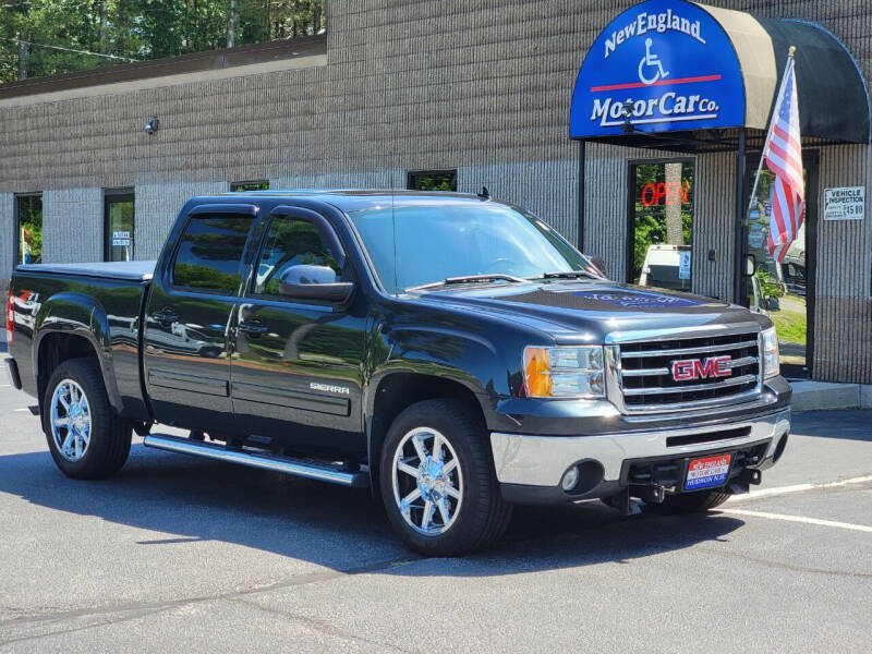 Used 2012 GMC Sierra 1500 SLT with VIN 3GTP2WE78CG218298 for sale in Hudson, NH