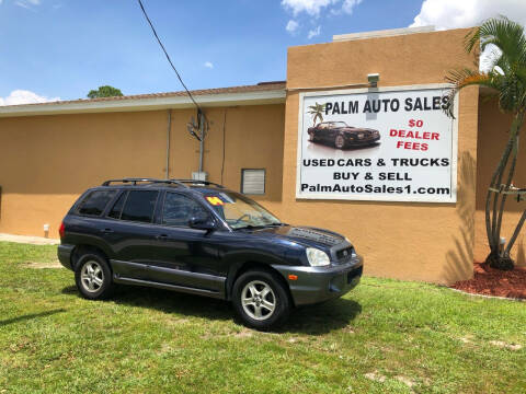 2004 Hyundai Santa Fe for sale at Palm Auto Sales in West Melbourne FL