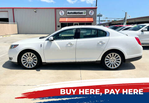 2013 Lincoln MKS for sale at AUTOMOTION in Corpus Christi TX