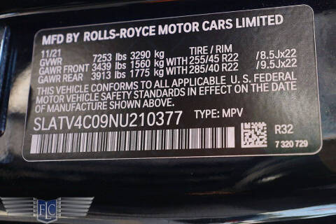 2022 Rolls-Royce Cullinan