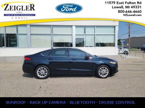 2020 Ford Fusion for sale at Zeigler Ford of Plainwell- Jeff Bishop - Zeigler Ford of Lowell in Lowell MI