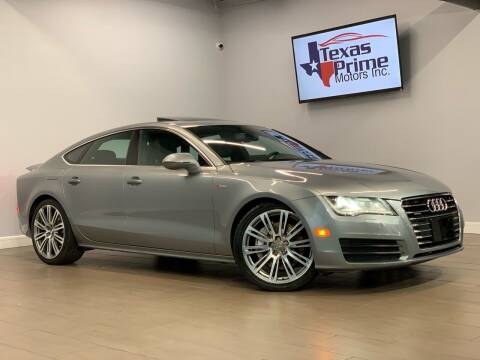 2012 Audi A7 for sale at Texas Prime Motors in Houston TX
