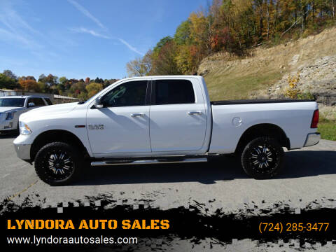 2016 RAM 1500 for sale at LYNDORA AUTO SALES in Lyndora PA