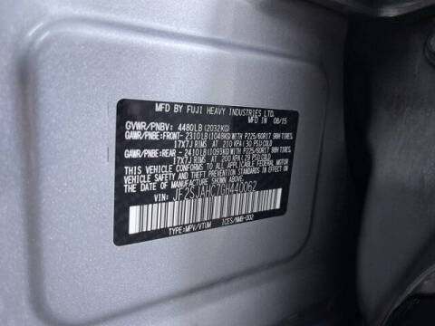 2016 Subaru Forester 2.5i Limited