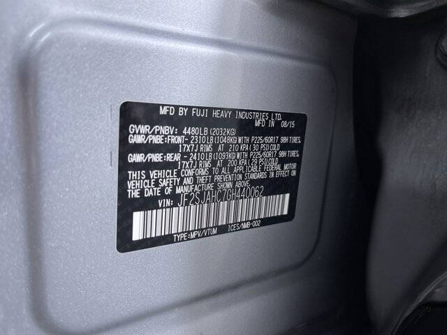 2016 Subaru Forester 2.5i Limited