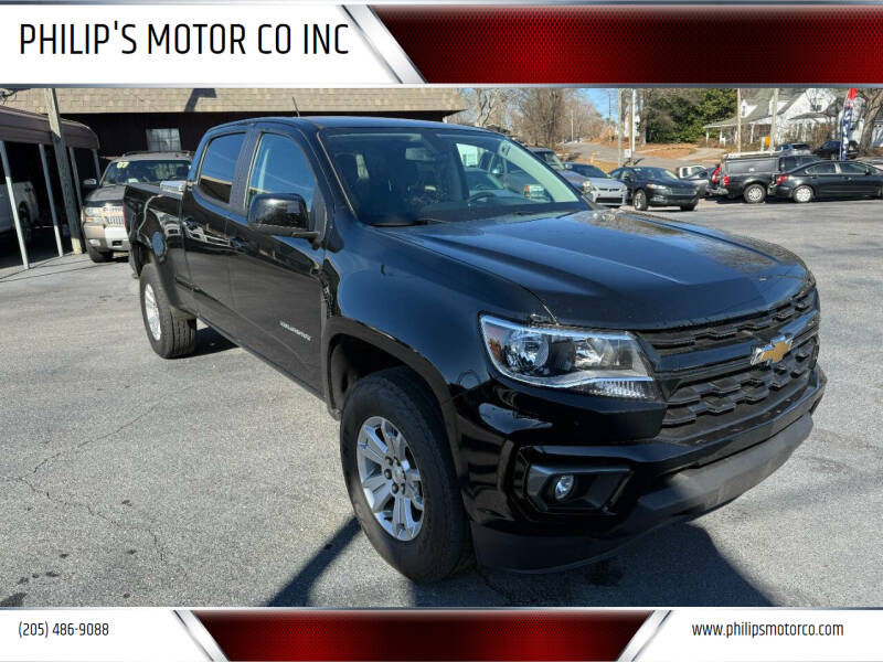 2022 Chevrolet Colorado for sale at PHILIP'S MOTOR CO INC in Haleyville AL