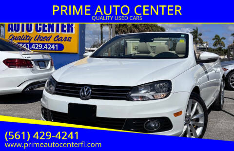 2016 Volkswagen Eos for sale at PRIME AUTO CENTER in Palm Springs FL