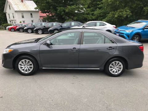 2012 Toyota Camry Hybrid for sale at MICHAEL MOTORS in Farmington ME