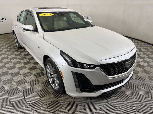 Used 2023 Cadillac CT5 Premium Luxury with VIN 1G6DN5RW8P0103011 for sale in Bloomington, IL
