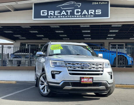 2018 Ford Explorer for sale at Great Cars in Sacramento CA