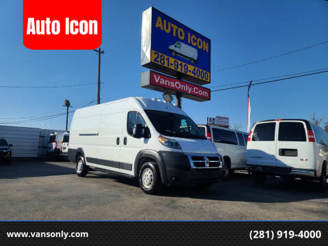 2018 RAM ProMaster Cargo for sale at Auto Icon in Houston TX