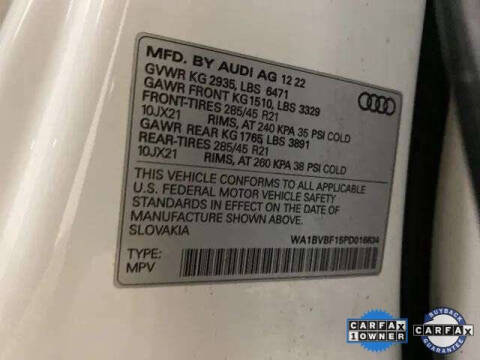 2023 Audi Q8 quattro Premium Plus 55 TFSI