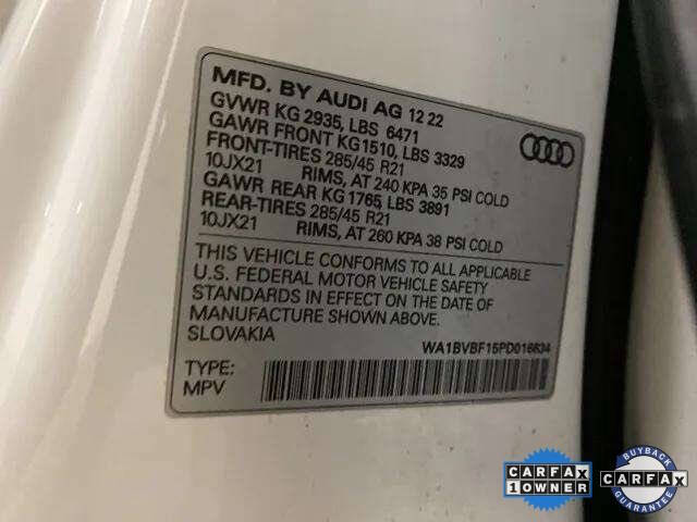 2023 Audi Q8 quattro Premium Plus 55 TFSI