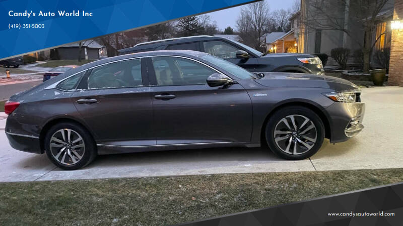 2019 Honda Accord Hybrid for sale at Candy's Auto World Inc in Toledo OH