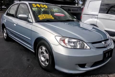 2005 Honda Civic for sale at Celebrity Auto Sales in Fort Pierce FL