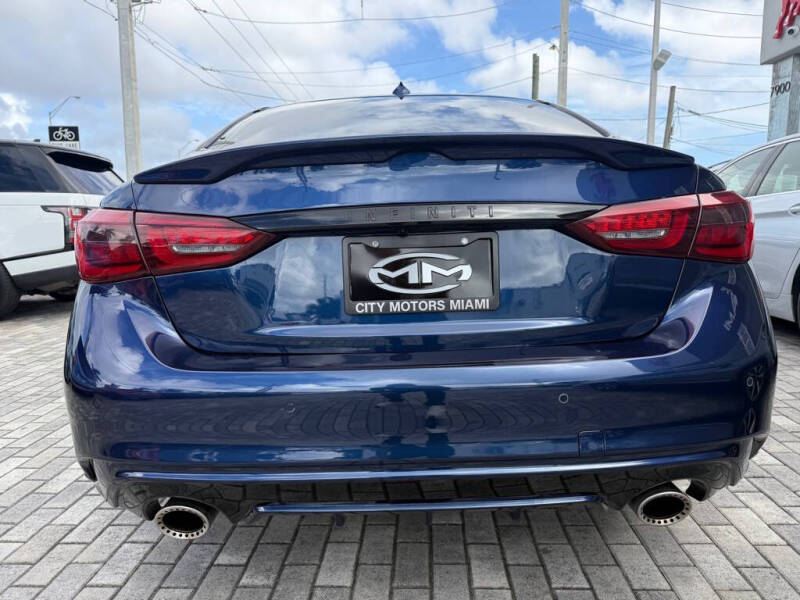 2023 Infiniti Q50 Red Sport 400