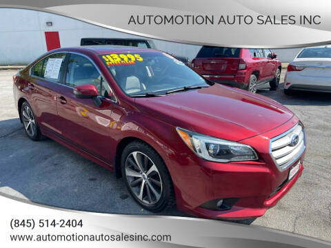 2015 Subaru Legacy for sale at Automotion Auto Sales Inc in Kingston NY