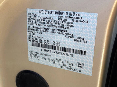 2003 Lincoln LS Sport