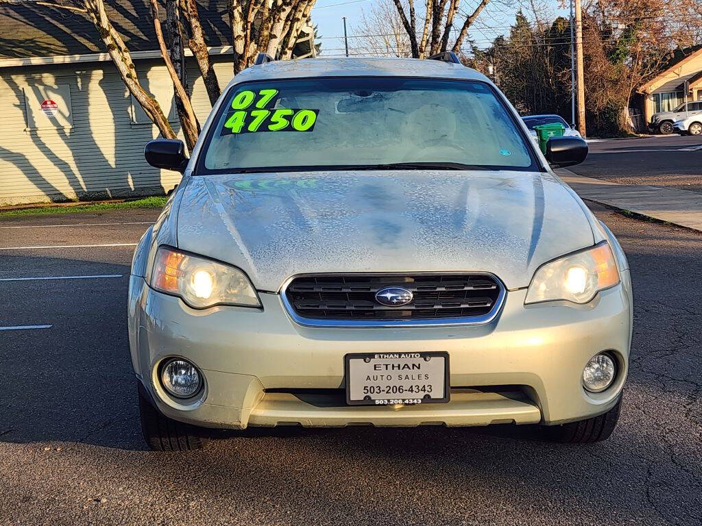 2007 Subaru Outback for sale at ETHAN AUTO SALES LLC in Portland, OR