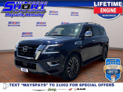 2022 Nissan Armada for sale at Tim Short CDJR of Maysville in Maysville KY