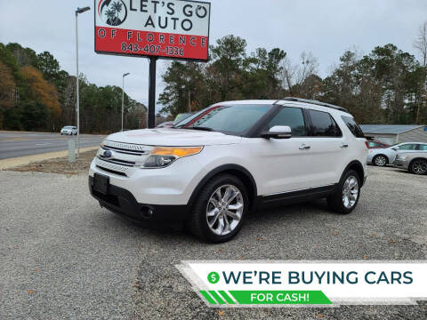 2015 Ford Explorer for sale at Let's Go Auto in Florence SC