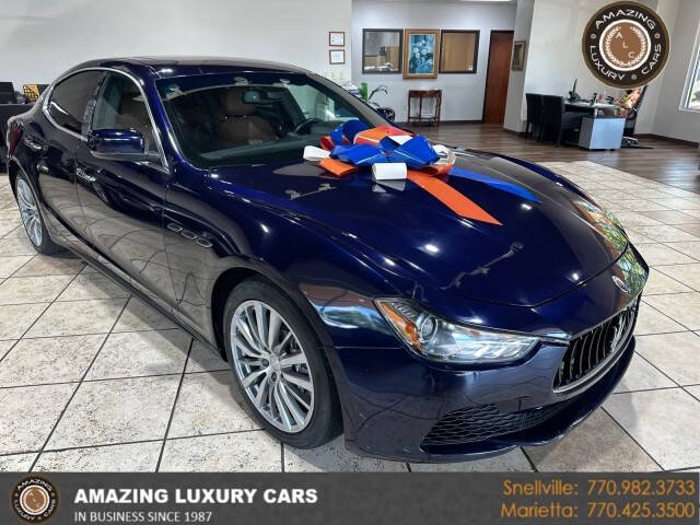 2015 Maserati Ghibli for sale at Amazing Luxury Cars in Snellville GA