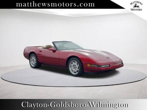 1992 Chevrolet Corvette for sale at Auto Finance of Raleigh in Raleigh NC