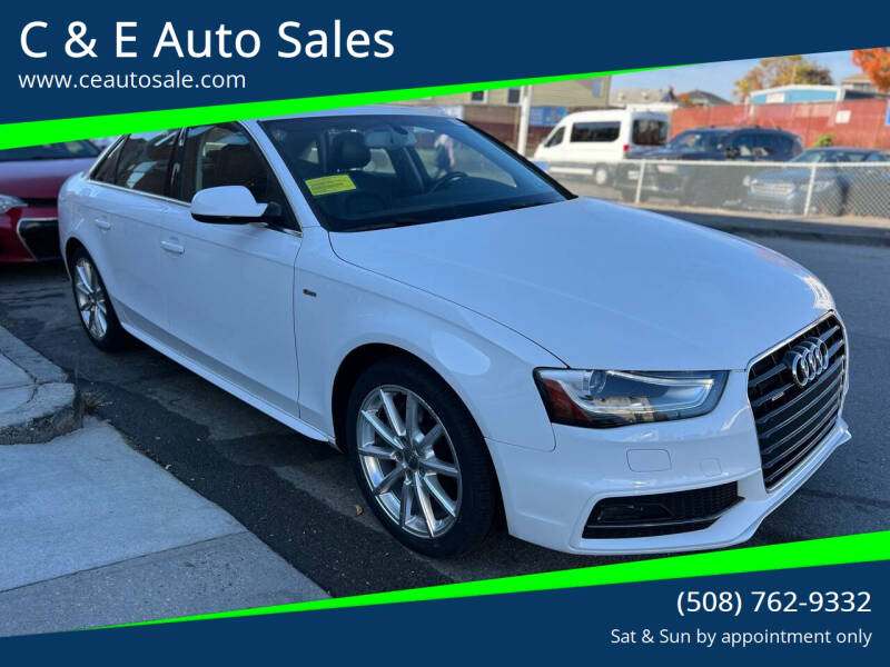 2016 Audi A4 for sale at C & E Auto Sales in Worcester MA