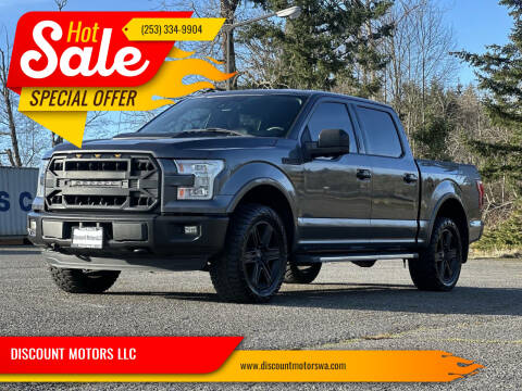 2015 Ford F-150 for sale at DISCOUNT MOTORS LLC in Federal Way WA