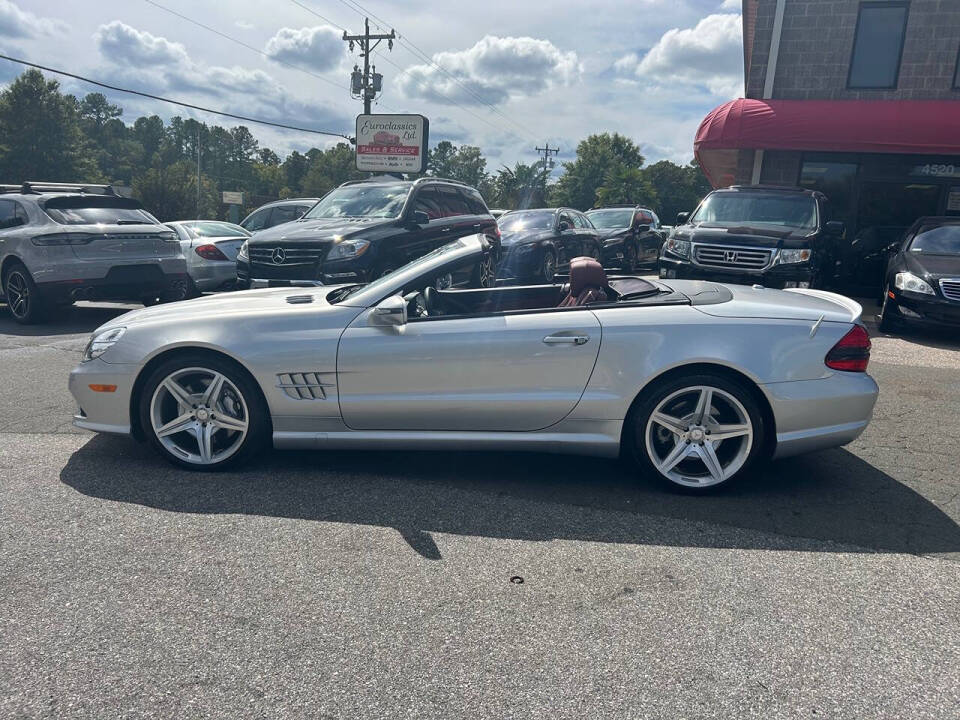 2009 Mercedes-Benz SL-Class for sale at Euroclassics LTD in Durham, NC