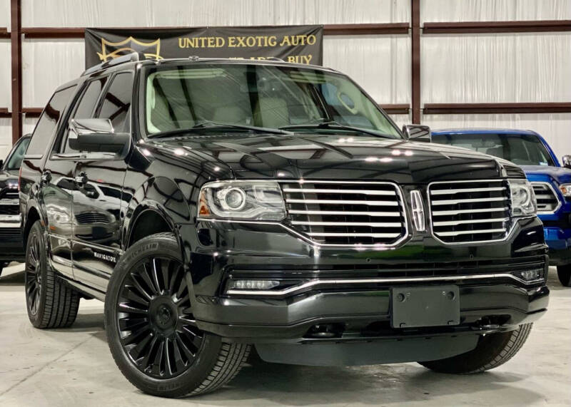 2015 Lincoln Navigator for sale at United Exotic Auto in Houston TX