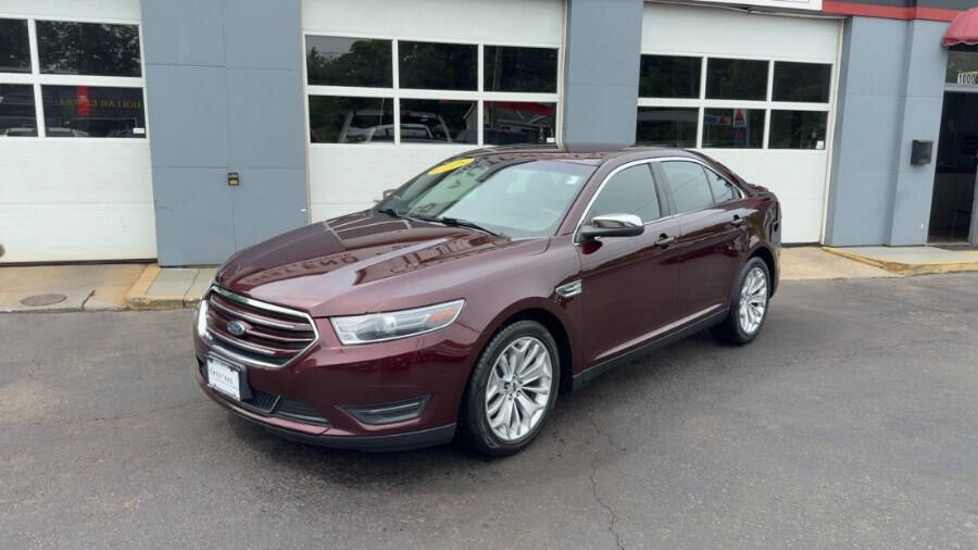 Red 2018 Ford Taurus Limited Limited 4dr Sedan 2
