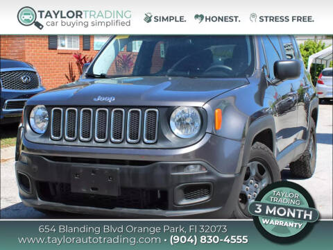 2017 Jeep Renegade for sale at Taylor Trading in Orange Park FL