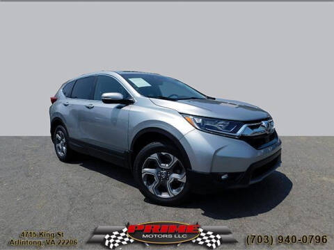 2017 Honda CR-V for sale at PRIME MOTORS LLC in Arlington VA