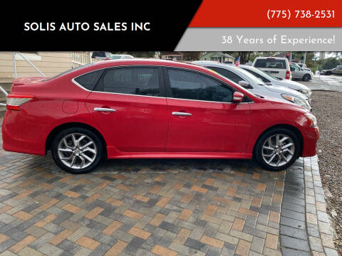 2015 Nissan Sentra for sale at SOLIS AUTO SALES INC in Elko NV