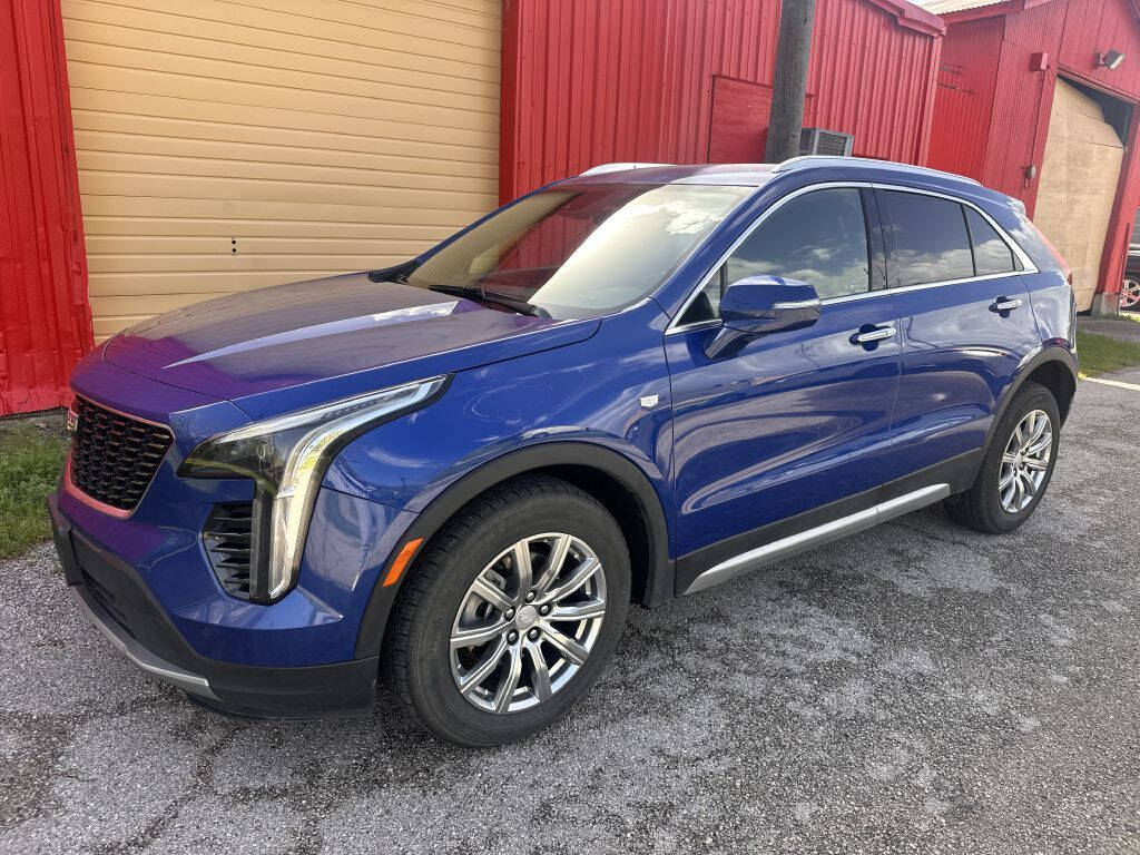 Blue 2021 Cadillac XT4 Premium Luxury Premium Luxury 4dr Crossover 1