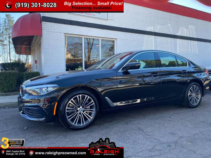 2019 BMW 5 Series for sale at Raleigh Pre-Owned in Raleigh NC