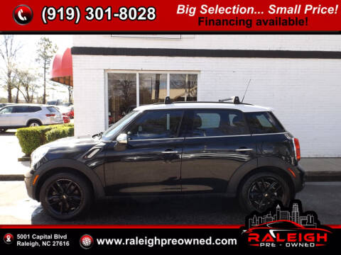 2014 MINI Countryman for sale at Raleigh Pre-Owned in Raleigh NC