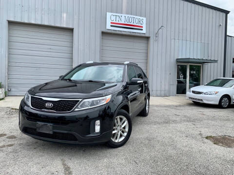 2014 Kia Sorento for sale at CTN MOTORS in Houston TX