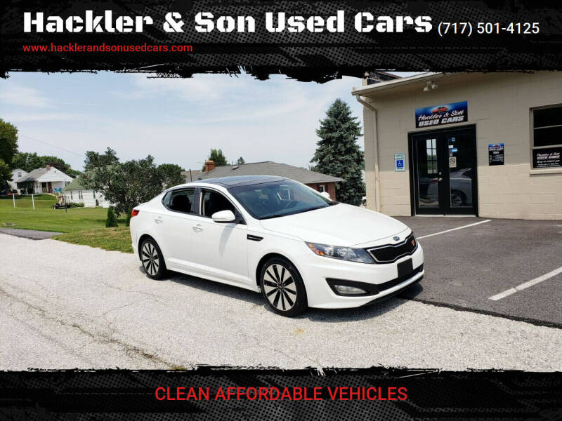 2012 Kia Optima for sale at Hackler & Son Used Cars in Red Lion PA