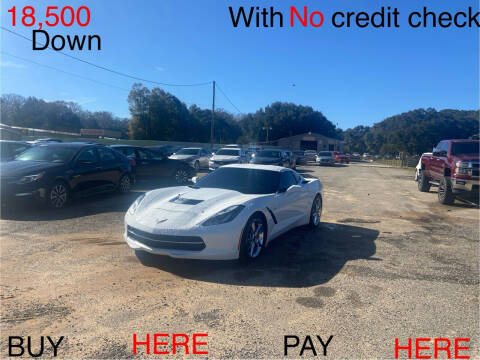 2014 Chevrolet Corvette for sale at First Choice Financial LLC in Semmes AL