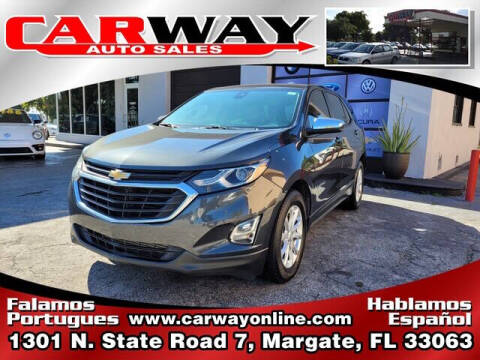 2020 Chevrolet Equinox for sale at CARWAY Auto Sales in Margate FL