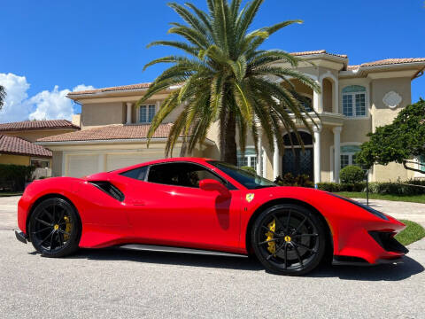 2020 Ferrari 488 Pista for sale at Exceed Auto Brokers in Lighthouse Point FL