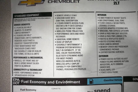 2024 Chevrolet Corvette Stingray