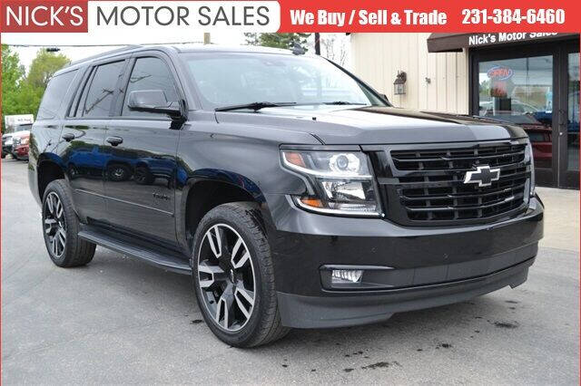 2019 Chevrolet Tahoe for sale at Nick's Motor Sales in Kalkaska MI