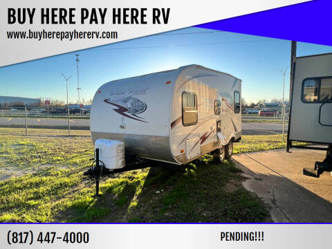 2014 Riverside RV White Water 819 for sale at BUY HERE PAY HERE RV in Burleson TX