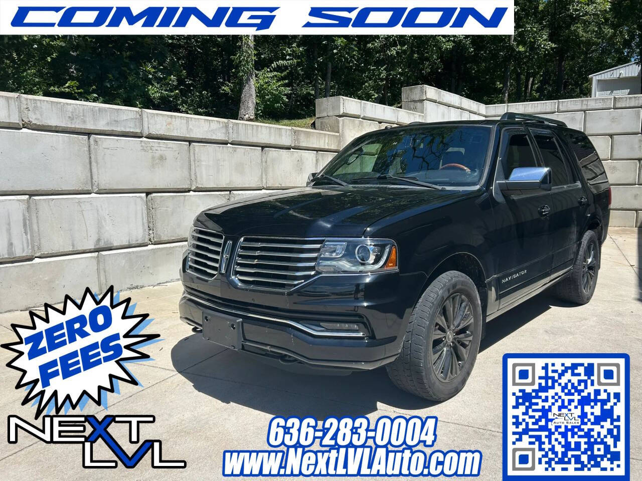 Black 2016 Lincoln Navigator Select 4x4 Select 4dr SUV 1