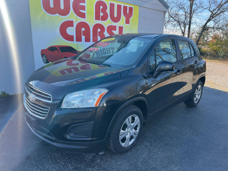 2015 Chevrolet Trax for sale at Right Price Auto Sales in Murfreesboro TN