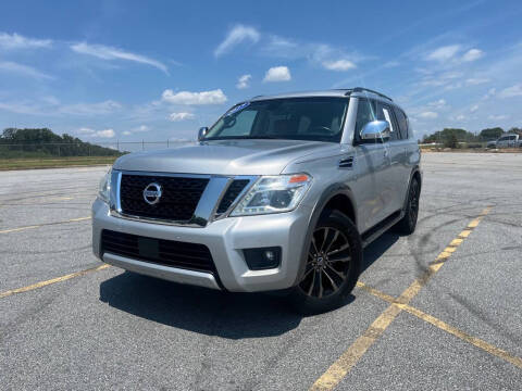 2017 Nissan Armada for sale at 4 Brothers Auto Sales LLC in Brookhaven GA